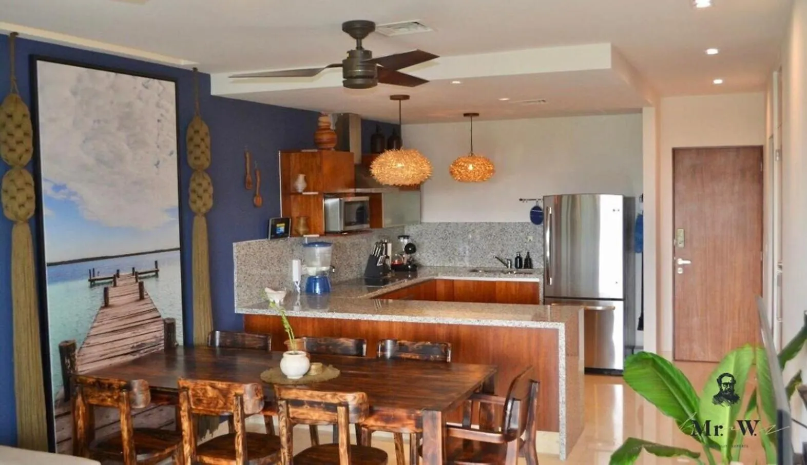 Appartamento Oceanview Rooftop Pool Spa Tub Steps To Beach Playa del Carmen Messico
