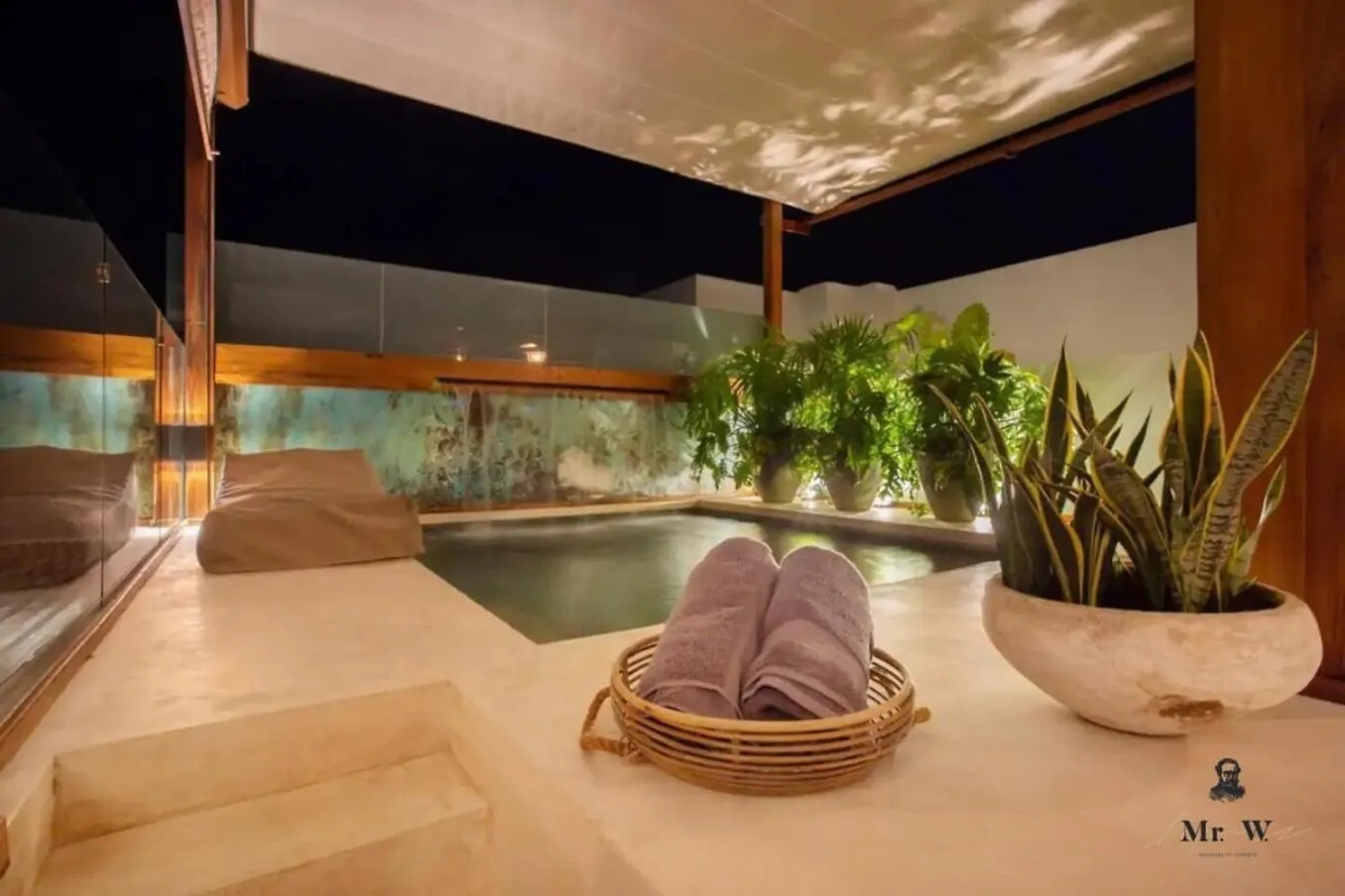 Oceanview Rooftop Pool Spa Tub Steps To Beach Playa del Carmen Appartement